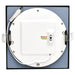 Remote Driver LED Downlight Satco S11877 12 Watt - LED Direct Wire Downlight - Edge-lit - 6 inch - CCT Selectable - 120 volt - Dimmable - Square - Remote Driver - Black Finish Satco