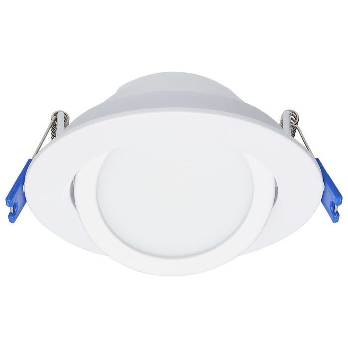 Downlight Satco S11878 11 Watt - 4" - Directional Low-Profile Downlight - CCT Selectable - 120 Volt - White Finish Satco