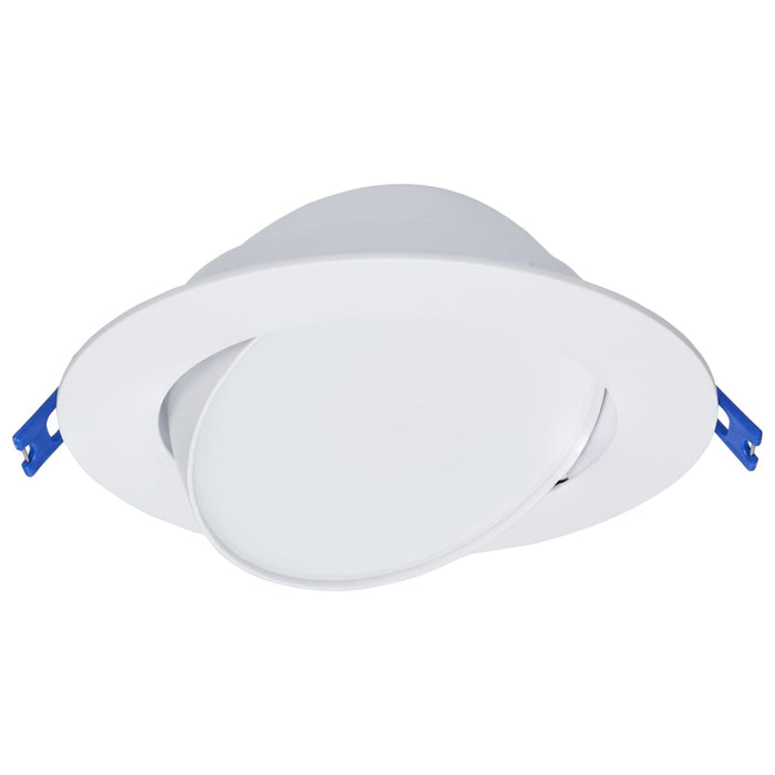 Downlight Satco S11879 14 Watt - 6" - Directional Low-Profile Downlight - CCT Selectable - 120 Volt - White Finish Satco