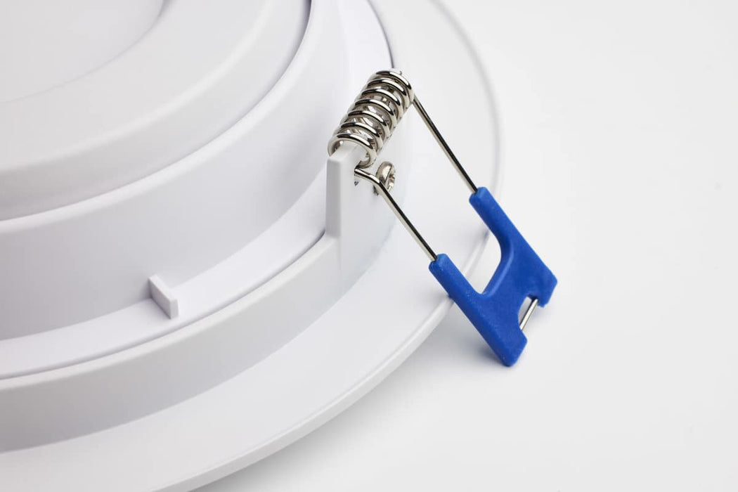 Downlight Satco S11879 14 Watt - 6" - Directional Low-Profile Downlight - CCT Selectable - 120 Volt - White Finish Satco