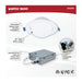 Downlight Satco S11879 14 Watt - 6" - Directional Low-Profile Downlight - CCT Selectable - 120 Volt - White Finish Satco