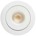 Remote Driver LED Downlight Satco S11881 15 Watt LED - Fire Rated - 6 Inch Direct Wire Directional Downlight - Round Shape - White Finish - CCT Selectable - Dimmable - 120 Volts Satco