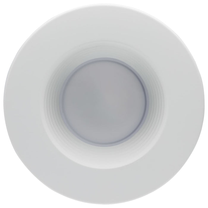 Downlight Retrofit Satco S11882 Field Selectable LED Downlight Retrofit - Deep Baffle - 5.8/7/9.5 Watts - 27K/30K/35K/40K/50K CCT - 4 Inch - Round Shape - White Finish - 120 Volts Satco