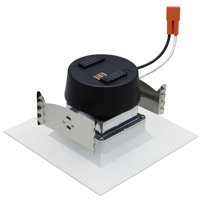 Downlight Retrofit Satco S11884 Field Selectable LED Downlight Retrofit - Deep Baffle - 5.8/7/9.5 Watts - 27K/30K/35K/40K/50K CCT - 4 Inch - Square Shape - White Finish - 120 Volts Satco