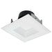 Downlight Retrofit Satco S11884 Field Selectable LED Downlight Retrofit - Deep Baffle - 5.8/7/9.5 Watts - 27K/30K/35K/40K/50K CCT - 4 Inch - Square Shape - White Finish - 120 Volts Satco