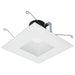 Downlight Retrofit Satco S11885 Field Selectable LED Downlight Retrofit - Deep Baffle - 8/10.5/13.5 Watts - 27K/30K/35K/40K/50K CCT - 5-6 Inch - Square Shape - White Finish - 120 Volts Satco