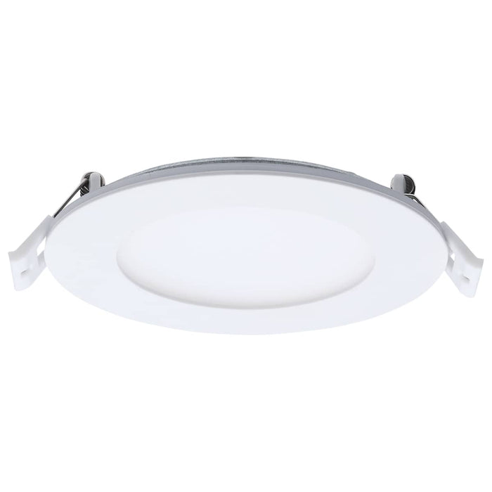 Remote Driver LED Downlight Satco S11886 9 Watt LED Direct Wire Downlight with Night Light - 4 Inch - Remote Driver - CCT Selectable - Dimmable - Round - White Finish Satco