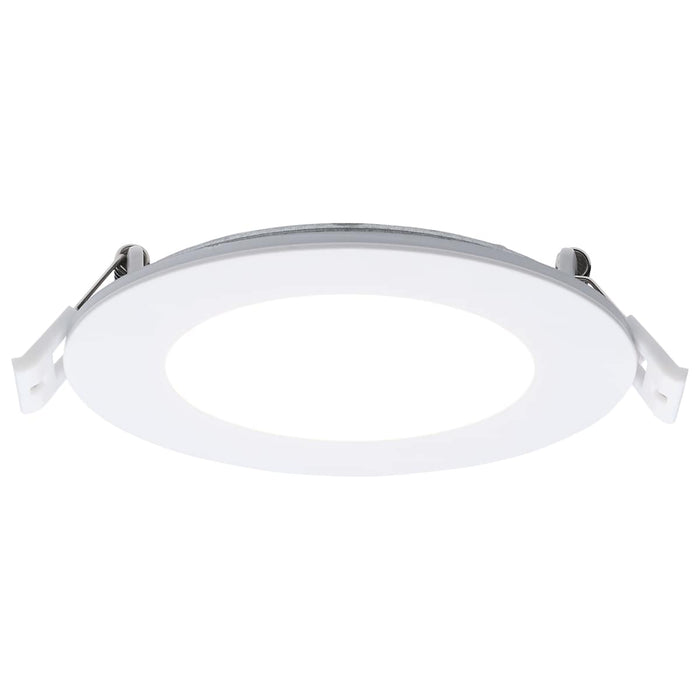 Remote Driver LED Downlight Satco S11886 9 Watt LED Direct Wire Downlight with Night Light - 4 Inch - Remote Driver - CCT Selectable - Dimmable - Round - White Finish Satco