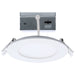 Remote Driver LED Downlight Satco S11886 9 Watt LED Direct Wire Downlight with Night Light - 4 Inch - Remote Driver - CCT Selectable - Dimmable - Round - White Finish Satco