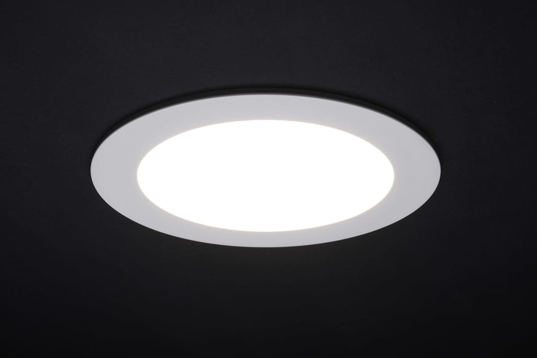 Remote Driver LED Downlight Satco S11887 12 Watt LED Direct Wire Downlight with Night Light - 6 Inch - Remote Driver - CCT Selectable - Dimmable - Round - White Finish Satco