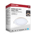 Remote Driver LED Downlight Satco S11887 12 Watt LED Direct Wire Downlight with Night Light - 6 Inch - Remote Driver - CCT Selectable - Dimmable - Round - White Finish Satco