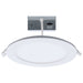 Remote Driver LED Downlight Satco S11887 12 Watt LED Direct Wire Downlight with Night Light - 6 Inch - Remote Driver - CCT Selectable - Dimmable - Round - White Finish Satco