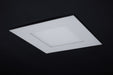 Remote Driver LED Downlight Satco S11889 12 Watt LED Direct Wire Downlight with Night Light - 6 Inch - Remote Driver - CCT Selectable - Dimmable - Square - White Finish Satco