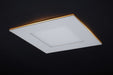 Remote Driver LED Downlight Satco S11889 12 Watt LED Direct Wire Downlight with Night Light - 6 Inch - Remote Driver - CCT Selectable - Dimmable - Square - White Finish Satco