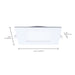 Remote Driver LED Downlight Satco S11889 12 Watt LED Direct Wire Downlight with Night Light - 6 Inch - Remote Driver - CCT Selectable - Dimmable - Square - White Finish Satco