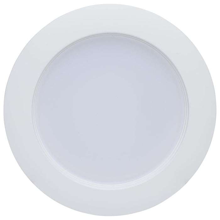 Downlight Retrofit Satco S11895 6.5/8/9.3 Watt LED Downlight Retrofit - 27K/30K/35K/40K/50K CCT - 4 Inch - Regressed Wafer - Round - Matte White Finish Satco
