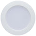Downlight Retrofit Satco S11895 6.5/8/9.3 Watt LED Downlight Retrofit - 27K/30K/35K/40K/50K CCT - 4 Inch - Regressed Wafer - Round - Matte White Finish Satco