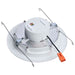 Downlight Retrofit Satco S11896 9/11/13 Watt LED Downlight Retrofit - 27K/30K/35K/40K/50K CCT - 6 Inch - Flat Wafer - Round - Matte White Finish Satco