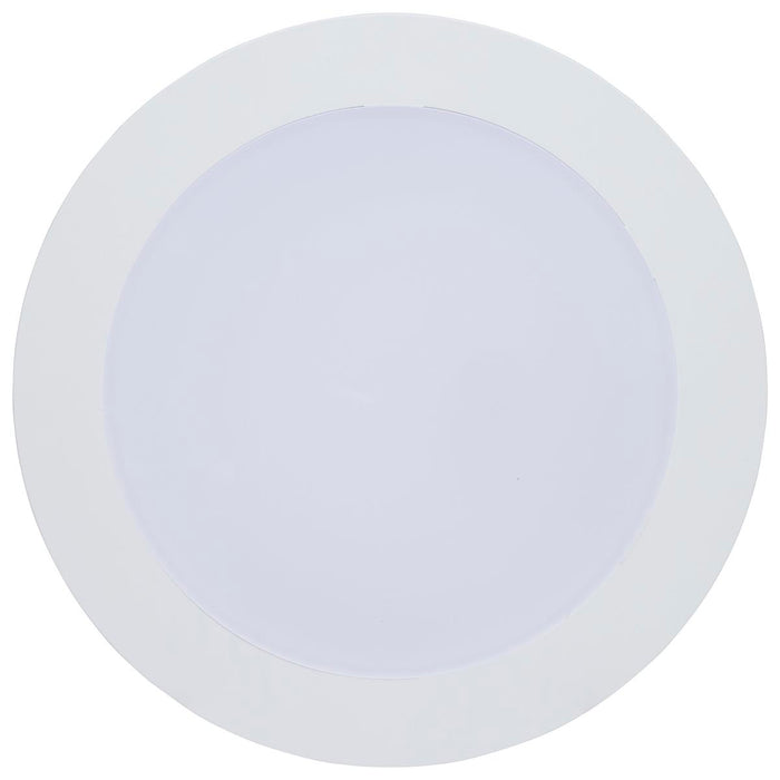 Downlight Retrofit Satco S11896 9/11/13 Watt LED Downlight Retrofit - 27K/30K/35K/40K/50K CCT - 6 Inch - Flat Wafer - Round - Matte White Finish Satco