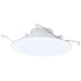 Downlight Retrofit Satco S11896 9/11/13 Watt LED Downlight Retrofit - 27K/30K/35K/40K/50K CCT - 6 Inch - Flat Wafer - Round - Matte White Finish Satco