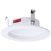 Downlight Retrofit Satco S12600 6 Watt LED Downlight Retrofit - 4 Inch - CCT Selectable - Round - White Finish Satco