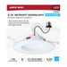 Downlight Retrofit Satco S12602 8 Watt LED Downlight Retrofit - 5-6 Inch - CCT Selectable - Round - White Finish Satco