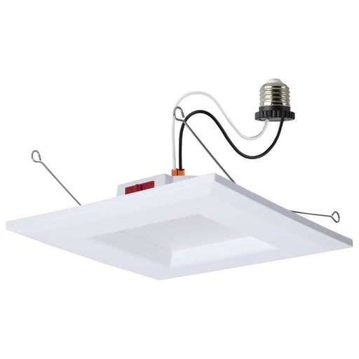LED Downlight Satco S12603 6 Inch Square LED Downlight Retrofit CCT Selectable Satco
