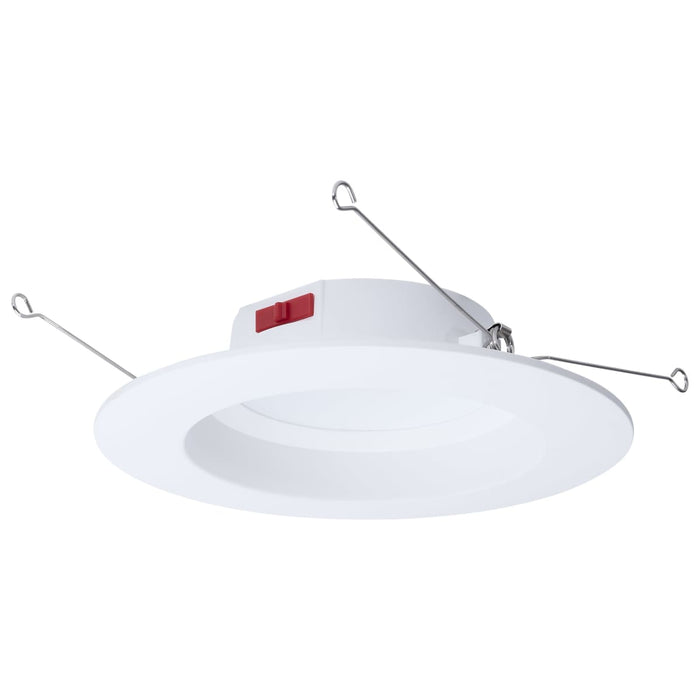 Downlight Retrofit Satco S12604 10 Watt LED Downlight Retrofit - 5-6 Inch - CCT Selectable - Round - White Finish Satco