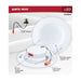 Downlight Retrofit Satco S12604 10 Watt LED Downlight Retrofit - 5-6 Inch - CCT Selectable - Round - White Finish Satco