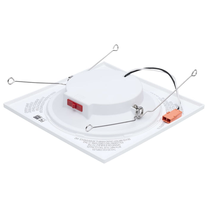 Downlight Retrofit Satco S12605 10 Watt LED Downlight Retrofit - 5-6 Inch - CCT Selectable - Square - White Finish Satco