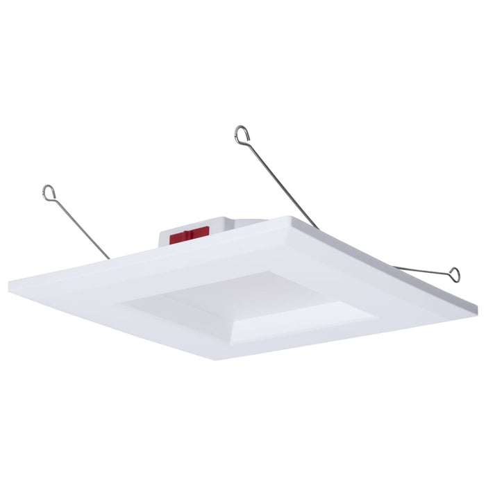 Downlight Retrofit Satco S12605 10 Watt LED Downlight Retrofit - 5-6 Inch - CCT Selectable - Square - White Finish Satco