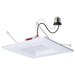 Downlight Retrofit Satco S12605 10 Watt LED Downlight Retrofit - 5-6 Inch - CCT Selectable - Square - White Finish Satco