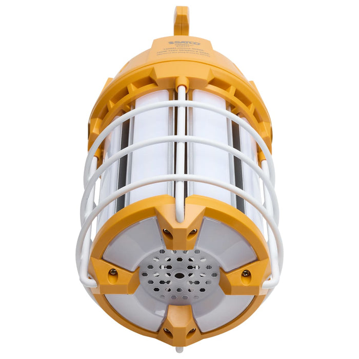 Work Light Satco S13171 100 Watt LED Hi-Pro Temp Work Light - 5000K - Corncob Shape - 80 CRI - Orange Finish Satco