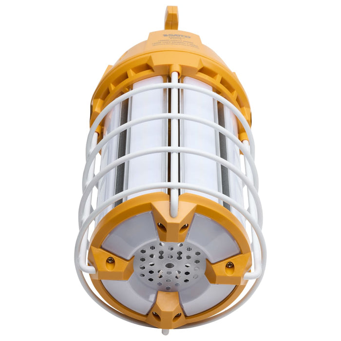 Work Light Satco S13172 150 Watt LED Hi-Pro Temp Work Light - 5000K - Corncob Shape - 80 CRI - Orange Finish Satco