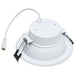 Commercial Downlight Retrofit Satco S13510 12/9/6 Wattage Selectable - 2700K/3000K/3500K/4000K/5000K CCT Selectable - Commercial LED Downlight - 4 in. - Remote Driver - 120-347 volt Satco