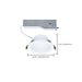 Commercial Downlight Retrofit Satco S13510 12/9/6 Wattage Selectable - 2700K/3000K/3500K/4000K/5000K CCT Selectable - Commercial LED Downlight - 4 in. - Remote Driver - 120-347 volt Satco