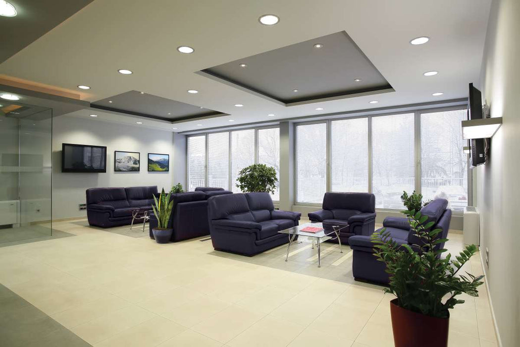 Commercial Downlight Retrofit Satco S13511 24/16/12 Wattage Selectable - 2700K/3000K/3500K/4000K/5000K CCT Selectable - Commercial LED Downlight - 6 in. - Remote Driver - 120-347 volt Satco