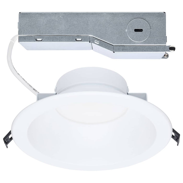 Commercial Downlight Retrofit Satco S13512 30/22/16 Wattage Selectable - 2700K/3000K/3500K/4000K/5000K CCT Selectable - Commercial LED Downlight - 8 in. - Remote Driver - 120-347 volt Satco