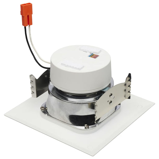 Downlight Retrofit Satco S18802 LED Retrofit Downlight - 5.5/6.5/8 Wattage Selectable - CCT and Lumens Selectable - 120 Volt - ColorQuick and PowerQuick Technology - Square - White Finish Satco