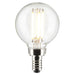Satco S21210 5.5W G16.5 LED Bulb 3000K 500 Lumens Dimmable E12 Clear LightStoreUSA