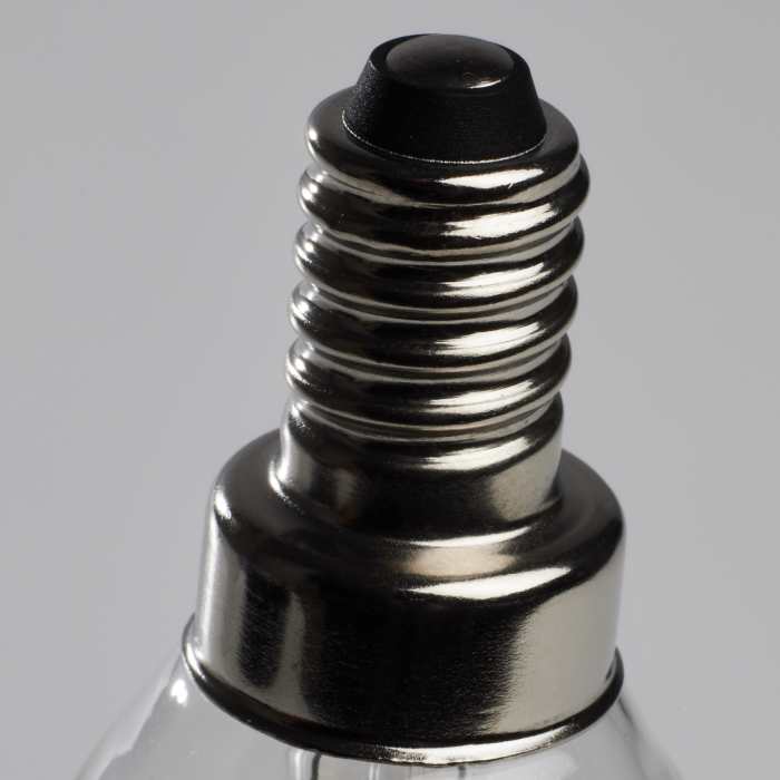 Satco S21210 5.5W G16.5 LED Bulb 3000K 500 Lumens Dimmable E12 Clear LightStoreUSA