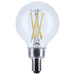 Satco S21210 5.5W G16.5 LED Bulb 3000K 500 Lumens Dimmable E12 Clear LightStoreUSA