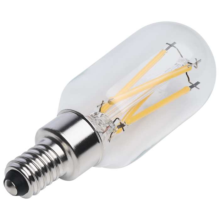 LED T9 Satco S21385 5W T9 LED Bulb 3000K 550 Lumens Dimmable E12 Clear Satco