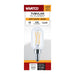 LED T9 Satco S21385 5W T9 LED Bulb 3000K 550 Lumens Dimmable E12 Clear Satco