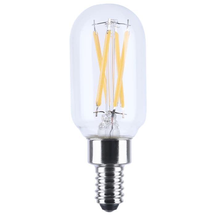 LED T9 Satco S21385 5W T9 LED Bulb 3000K 550 Lumens Dimmable E12 Clear Satco