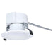 Commercial Downlight Retrofit Nuvo S21600 13.5W Field Selectable LED 4-Inch Commercial Downlight - Dual Dimming - Round - 120-347 Volt Nuvo