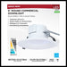 Commercial Downlight Retrofit Nuvo S21601 18.5W Field Selectable LED 6-Inch Commercial Downlight - Dual Dimming - Round - 120-347 Volt Nuvo