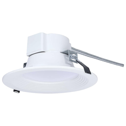 Commercial Downlight Retrofit Nuvo S21601 18.5W Field Selectable LED 6-Inch Commercial Downlight - Dual Dimming - Round - 120-347 Volt Nuvo