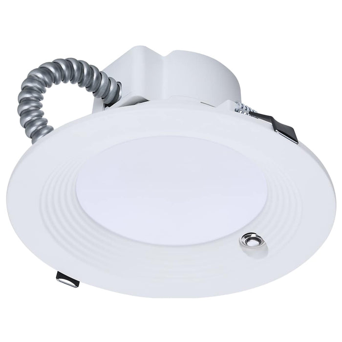 Commercial Downlight Retrofit Nuvo S21605 20.5W Field Selectable LED 6-Inch Commercial Downlight - Dual Dimming - Integrated Emergency Driver - Round - 120-347 Volt Nuvo