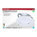 Commercial Downlight Retrofit Nuvo S21606 28W Field Selectable LED 8-Inch Commercial Downlight - Dual Dimming - Integrated Emergency Driver - Round - 120-347 Volt Nuvo
